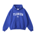 Collection 9 Florida Oversize Fleeced Hoodie - Klein Blue front