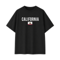Collection 7 California Essential Cotton T-Shirt - Black front