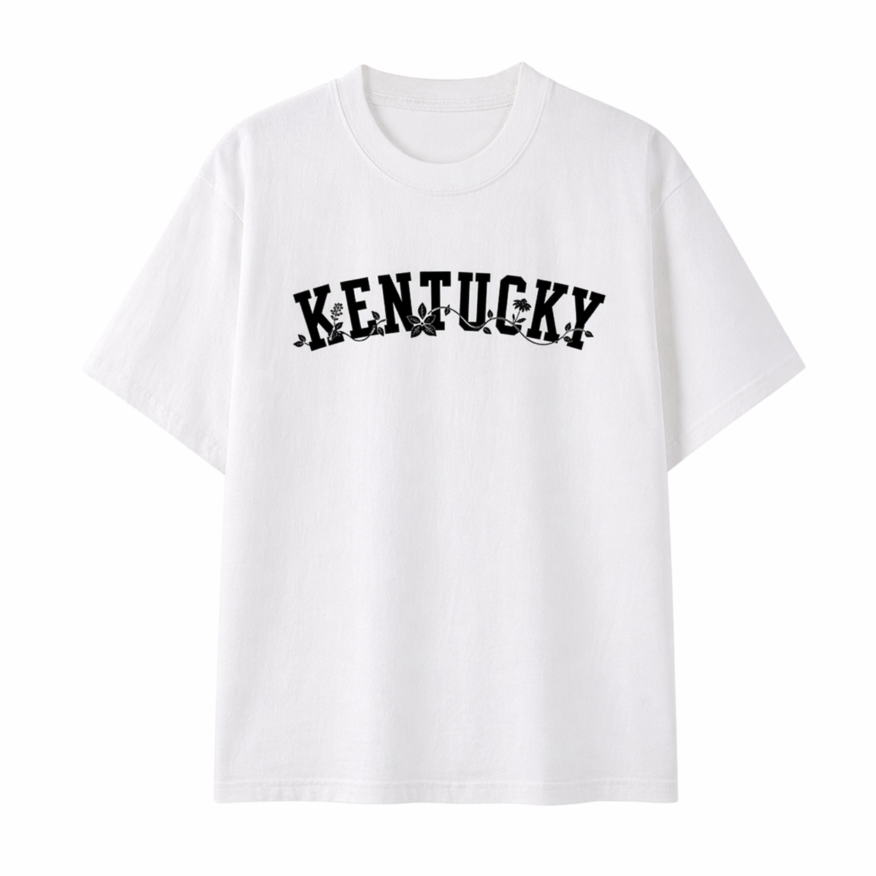 Collection 10 Kentucky Essential Cotton T-Shirt - White front