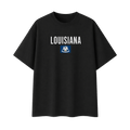 Collection 7 Louisiana Essential Cotton T-Shirt - Black front