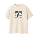 Collection 8 Maine Essential Cotton T-Shirt - Apricot front