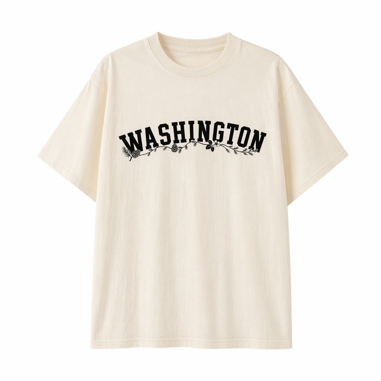 Collection 10 Washington Essential Cotton T-Shirt - Apricot front