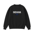 Collection 7 Indiana Essential Heavyweight Crewneck Sweatshirt - Black front