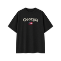 Collection 6 Georgia Essential Cotton T-Shirt - Black front