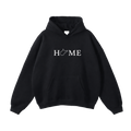 Collection 5 West Virginia Oversize Fleeced Hoodie - Black front