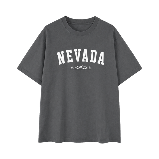 Collection 9 Nevada Essential Cotton T-Shirt - Dark Gray front