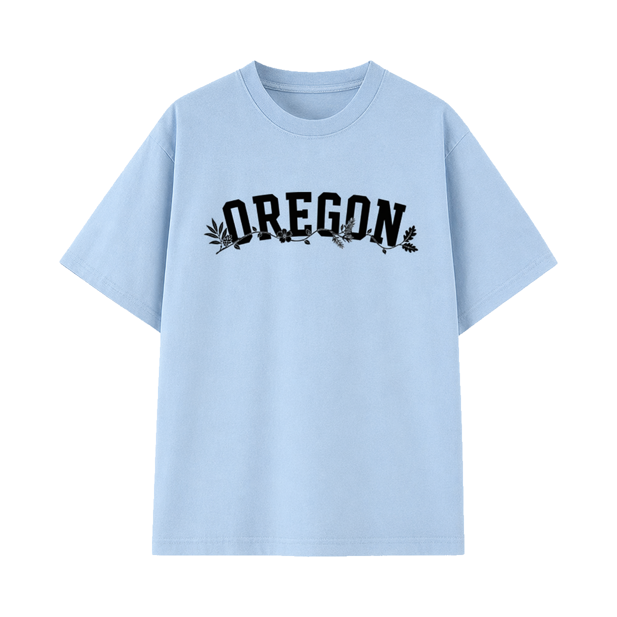 Collection 10 Oregon Essential Cotton T-Shirt - Light Blue front
