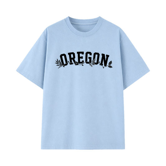 Collection 10 Oregon Essential Cotton T-Shirt - Light Blue front
