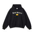Collection 6 New Mexico Oversize Fleeced Hoodie - Black front