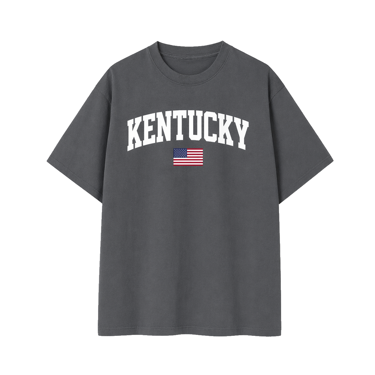 Collection 2 Kentucky Essential Cotton T-Shirt - Dark Gray front