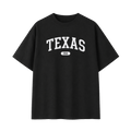 Collection 4 Texas Essential Cotton T-Shirt - Black front