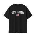 Collection 2 South Carolina Essential Cotton T-Shirt - Black front