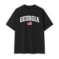 Collection 2 Georgia Essential Cotton T-Shirt - Black front