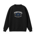 Collection 8 Pennsylvania Essential Heavyweight Crewneck Sweatshirt - Black front
