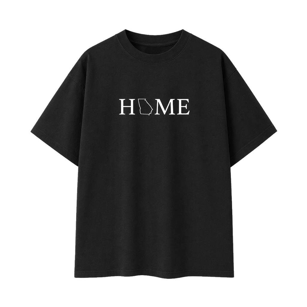 Collection 5 Georgia Essential Cotton T-Shirt - Black front