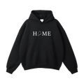 Collection 5 Maine Oversize Fleeced Hoodie - Black front