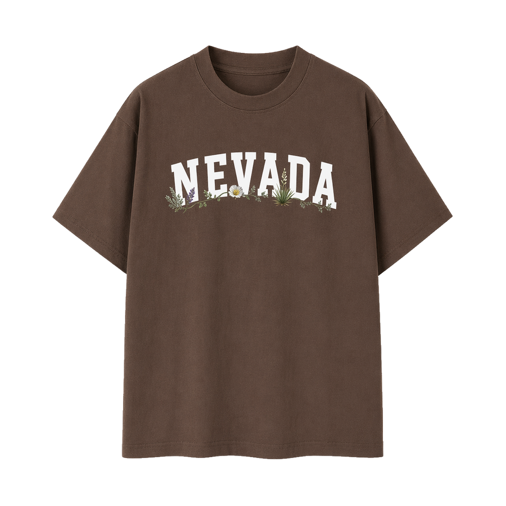 Collection 10 Nevada Essential Cotton T-Shirt - Coffee front