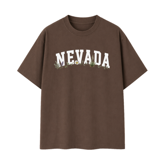 Collection 10 Nevada Essential Cotton T-Shirt - Coffee front