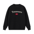 Collection 6 Tennessee Essential Heavyweight Crewneck Sweatshirt - Black front