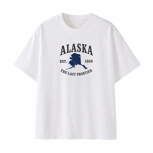 Collection 8 Alaska Essential Cotton T-Shirt - White front
