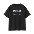 Collection 8 Indiana Essential Cotton T-Shirt - Black front