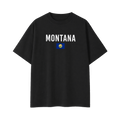 Collection 7 Montana Essential Cotton T-Shirt - Black front