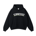 Collection 10 Tennessee Oversize Fleeced Hoodie - Black front