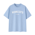 Collection 9 Minnesota Essential Cotton T-Shirt - Light Blue front