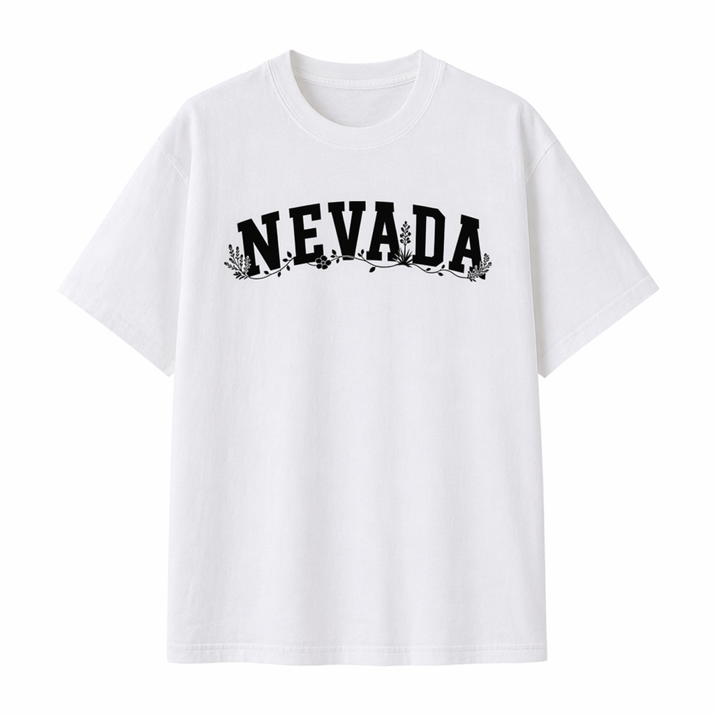 Collection 10 Nevada Essential Cotton T-Shirt - White front