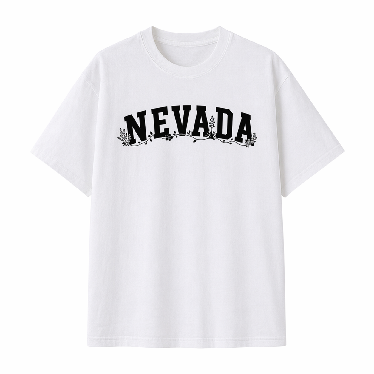 Collection 10 Nevada Essential Cotton T-Shirt - White front