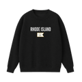 Collection 7 Rhode Island Essential Heavyweight Crewneck Sweatshirt - Black front