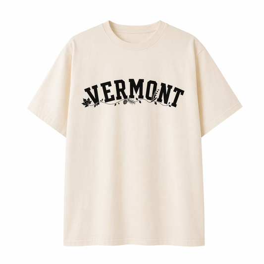 Collection 10 Vermont Essential Cotton T-Shirt - Apricot front