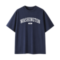 Collection 4 Washington Essential Cotton T-Shirt - Navy Blue front