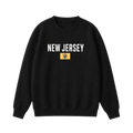 Collection 7 New Jersey Essential Heavyweight Crewneck Sweatshirt - Black front