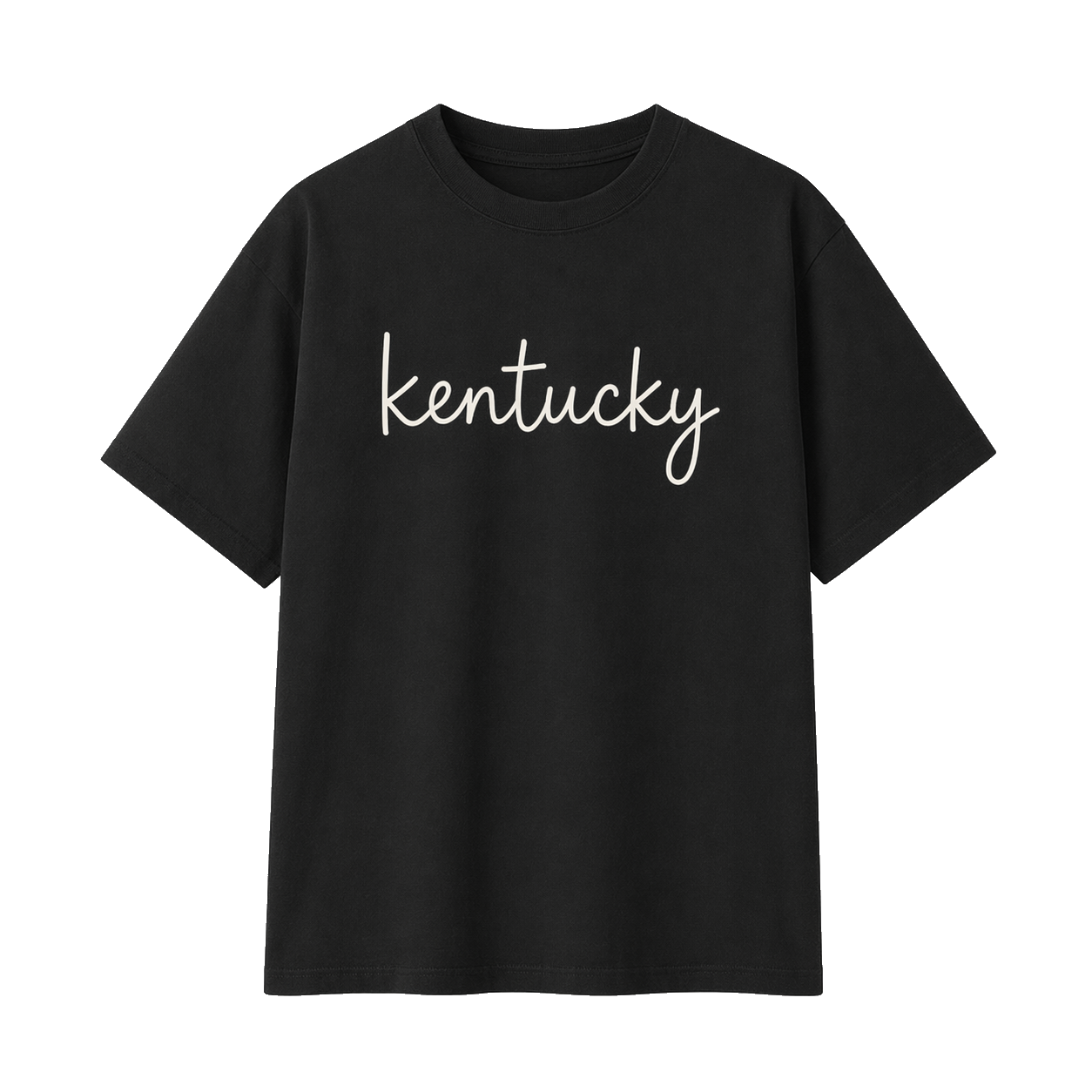 Collection 3 Kentucky Essential Cotton T-Shirt - Black front