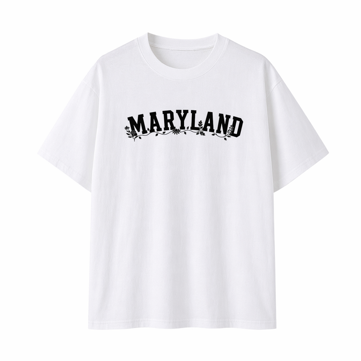 Collection 10 Maryland Essential Cotton T-Shirt - White front