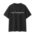 Collection 3 New Hampshire Essential Cotton T-Shirt - Black front