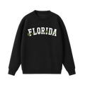 Collection 10 Florida Essential Heavyweight Crewneck Sweatshirt - Black front