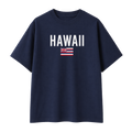 Collection 7 Hawaii Essential Cotton T-Shirt - Navy Blue front
