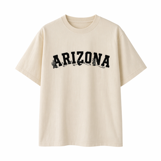 Collection 10 Arizona Essential Cotton T-Shirt - Apricot front