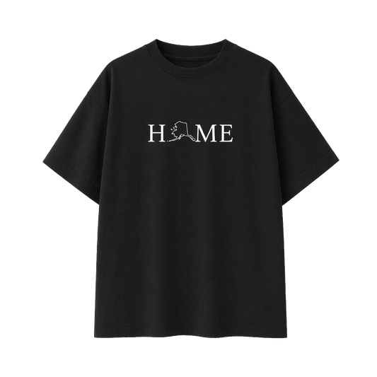 Collection 5 Alaska Essential Cotton T-Shirt - Black front