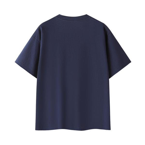 Collection 7 Maryland Essential Cotton T-Shirt - Navy Blue behind