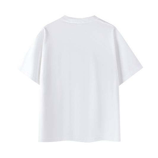 Collection 3 Michigan Essential Cotton T-Shirt - White behind